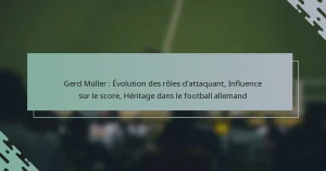 Gerd Müller : Évolution des rôles d’attaquant, Influence sur le score, Héritage dans le football allemand