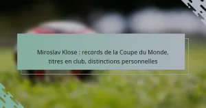 Miroslav Klose : records de la Coupe du Monde, titres en club, distinctions personnelles